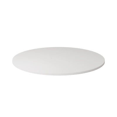 Base métallique ronde pour lampe sur pied MAG-Y - Blanc mat