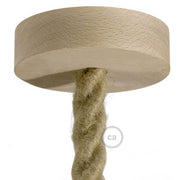 Kit rosone in legno per cordone 2XL - Neutro