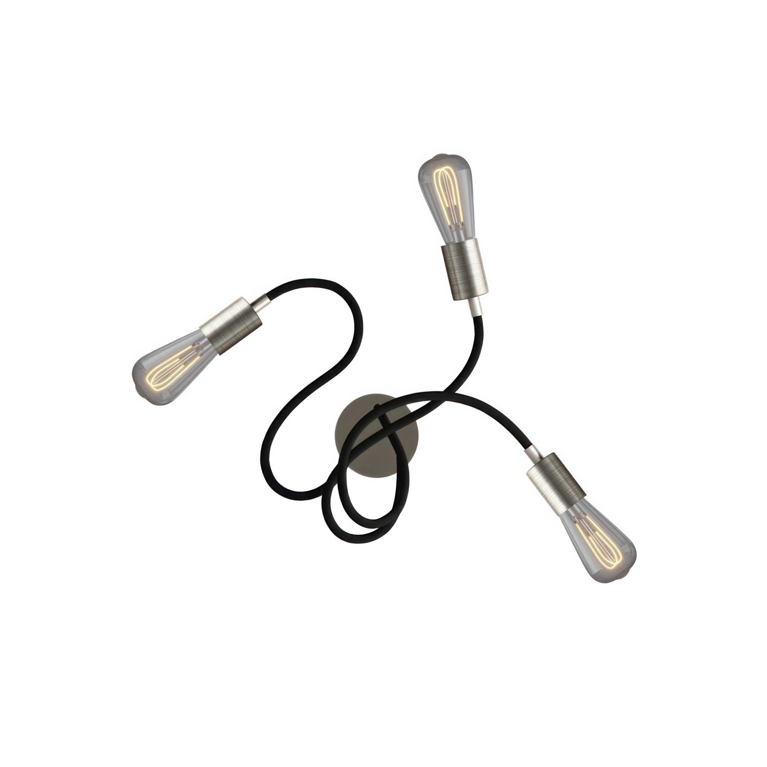 Flex 60 applique ou plafonnier articulé à lumière diffuse avec ampoule LED ST64