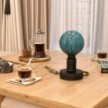 Posaluce - Lampe de table en cuir