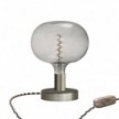 Lampe de table Posaluce Cobble en métal