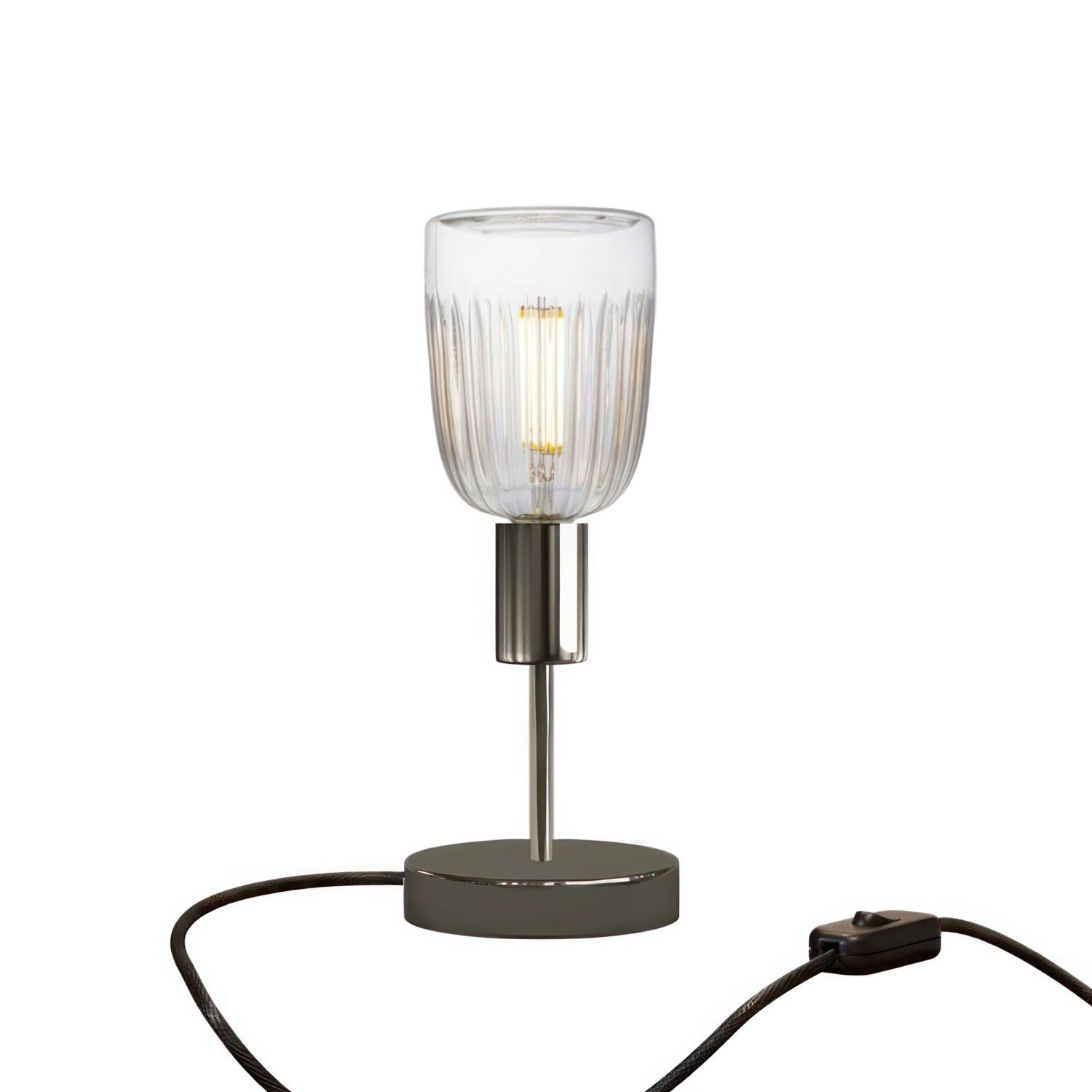 Lampe de table Alzaluce Tiche en métal