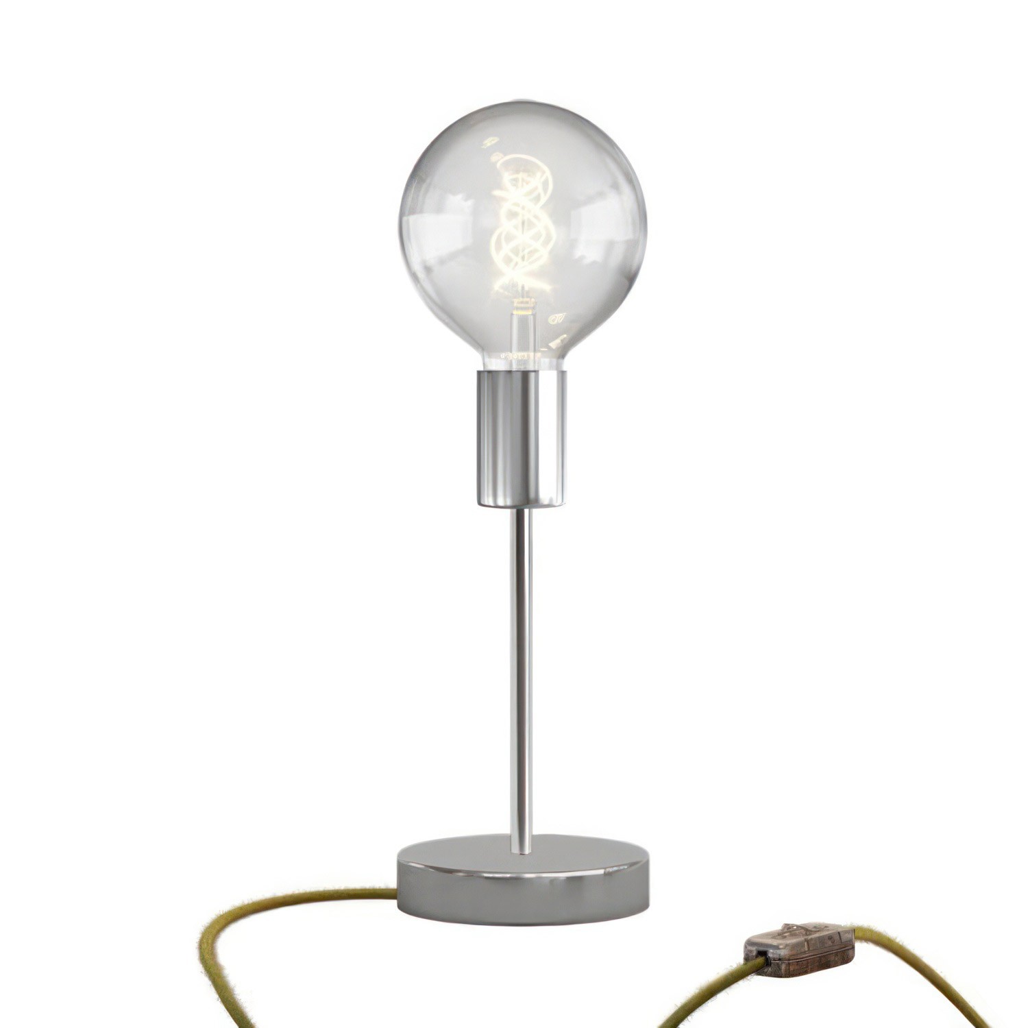 Lampe de table Alzaluce Globo en métal