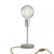 Lampe de table Alzaluce Globo en métal