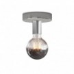 Lampe Fermaluce en métal avec ampoule Globo