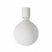 Applique avec ampoule à effet porcelaine - Waterproof IP44