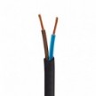 UV-bestendige ronde elektrische kabel met Turquoise SZ11 stoffen voering voor buitengebruik - Compatibel met Eiva Outdoor IP65