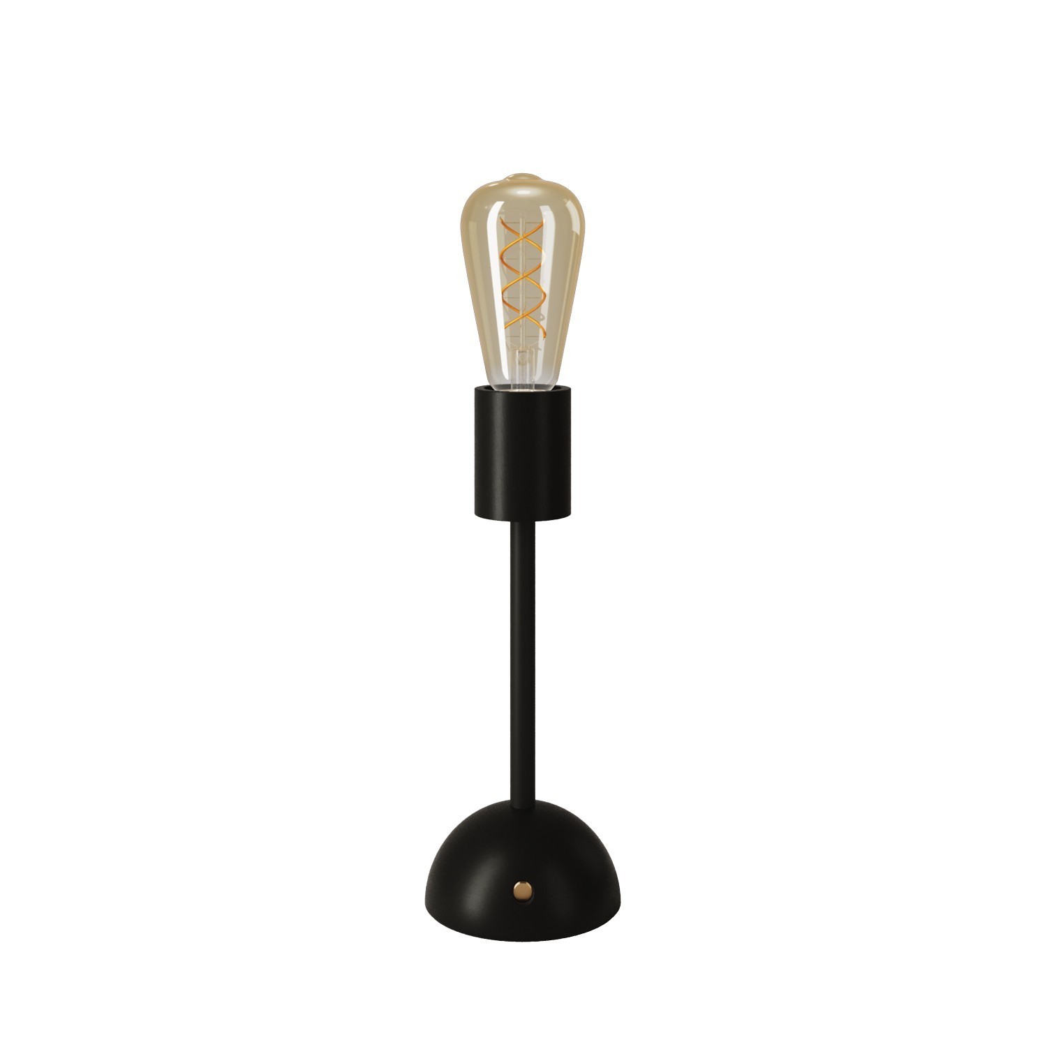 Draagbare en oplaadbare Cables02 Lamp met Edison golden globe gloeilamp