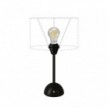 Draagbare en oplaadbare Cabless12 Lamp met LED gloeilamp geschikt voor lampenkap