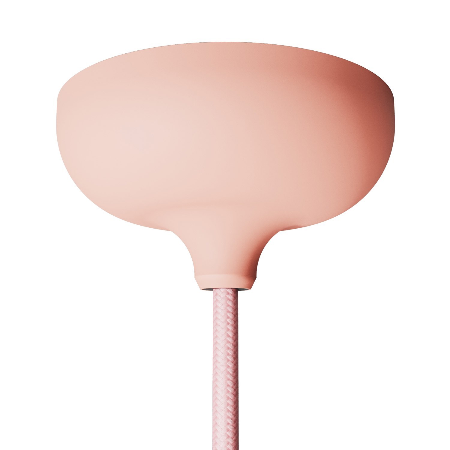 Kit rosace en silicone avec trou central et possibilité de trou latéral