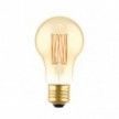 LED Gouden LED Carbon filament lamp C53 Drop A60 7W E27 Dimbaar 2700K