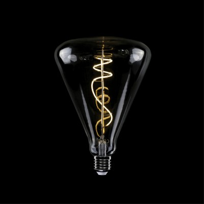 Ampoule tranparente LED H03 Cone 140 10W E27 Dimmable 2700K