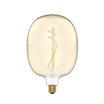 Ampoule dorée LED H04 Ellipse 170 8,5W E27 Dimmable 2200K