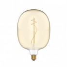 Ampoule dorée LED H04 Ellipse 170 8,5W E27 Dimmable 2200K
