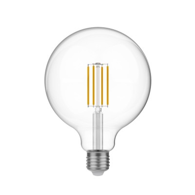 Ampoule LED Transparente Globo G125 7W 806Lm E27 2700K Dimmable - T04
