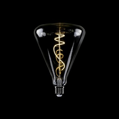 Ampoule tranparente LED H03 Cone 140 10W E27 Dimmable 2700K