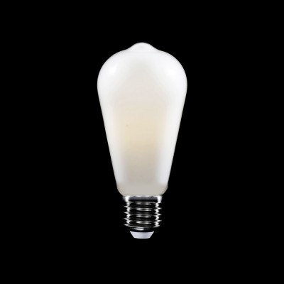 LED Milky Edison gloeilamp ST64 4W 470Lm E27 2700K - M03