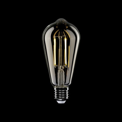 LED heldere Edison gloeilamp ST64 7W 806Lm E27 2700K Dimbaar - T02
