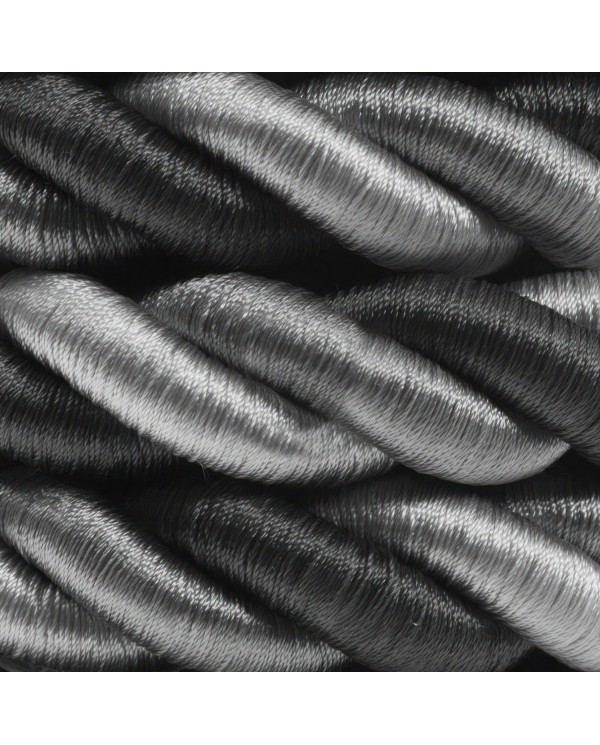 Corde 2XL, câble électrique 3x0,75. Revêtement en tissu lucide Orleans. Diamètre 24mm.