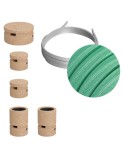 Kit Wiggle Filé system - avec câbles pour guirlande lumineuse de 3 mètres et 5 composants en bois pour intérieur