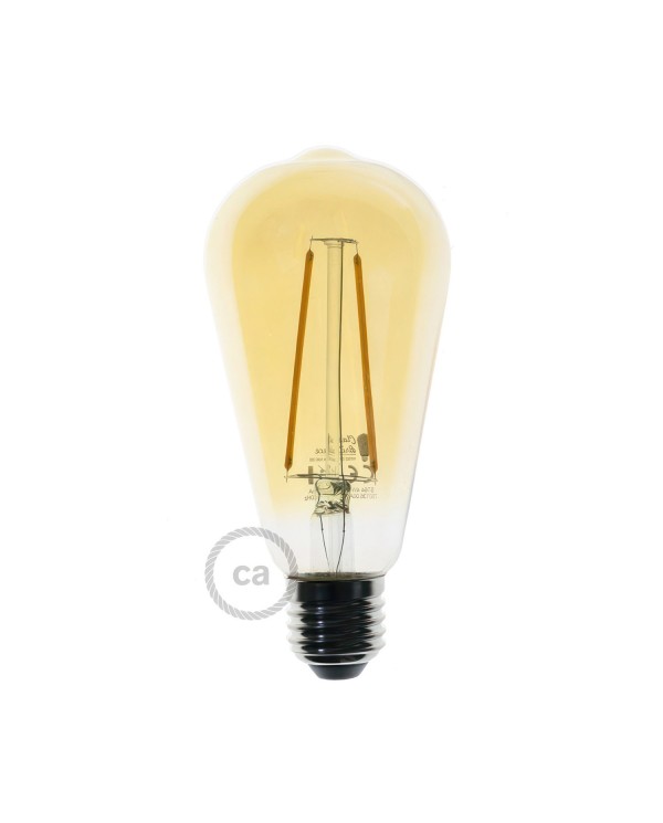 Fermaluce Metal met Drop lampenkap, metalen wandlamp met gebogen arm en textielkabel