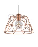 Abat-jour Cage XL Dome en métal avec douille E27