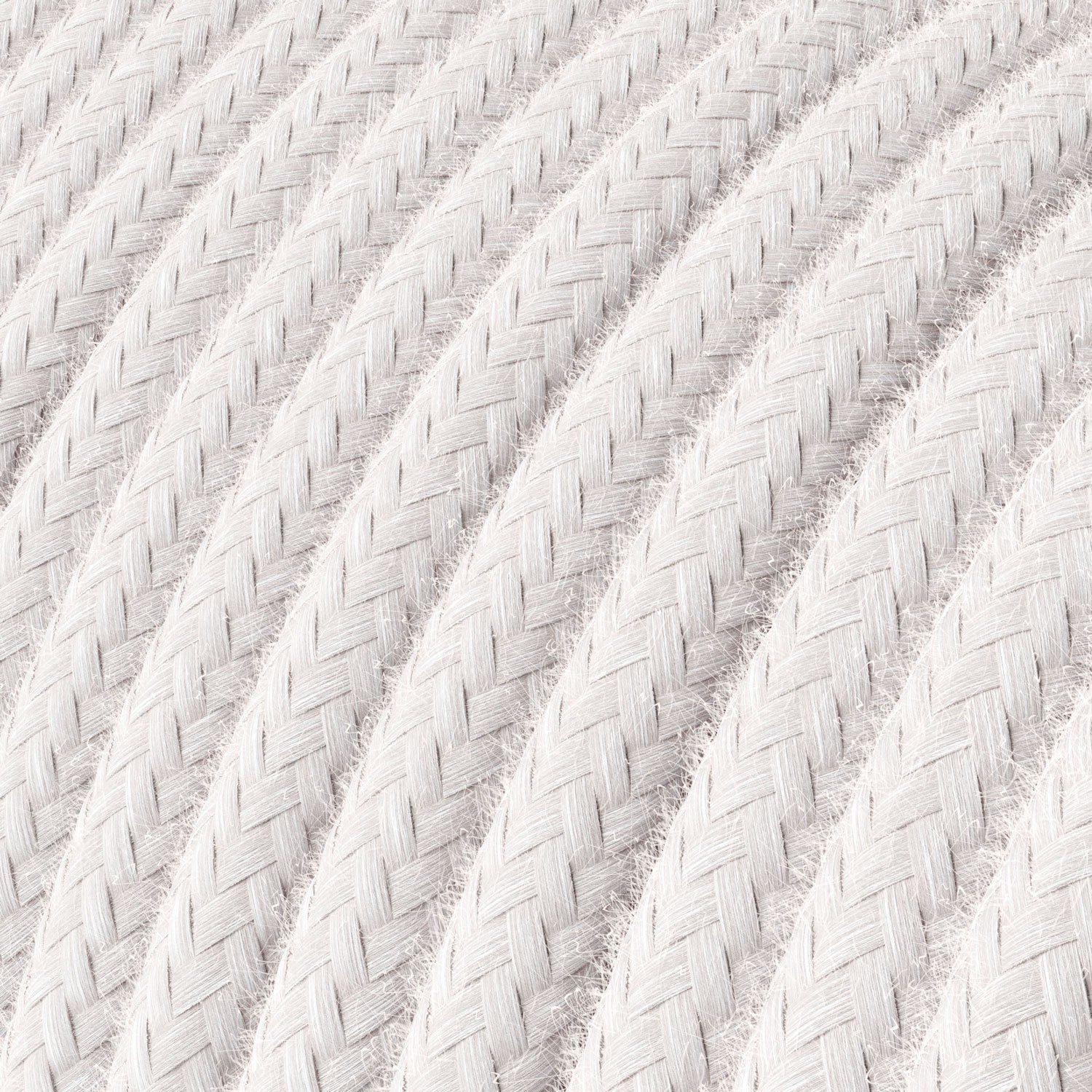 Câble textile Rose pâle coton - L'Original Creative-Cables - RC16 rond 2x0,75mm / 3x0,75mm