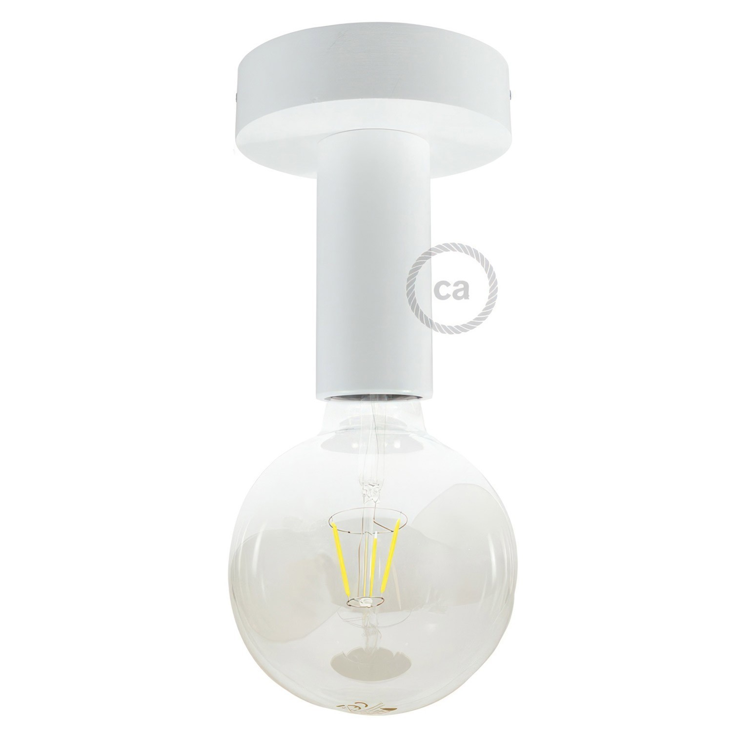 Fermaluce Wood M, houten wand- of plafondlamp