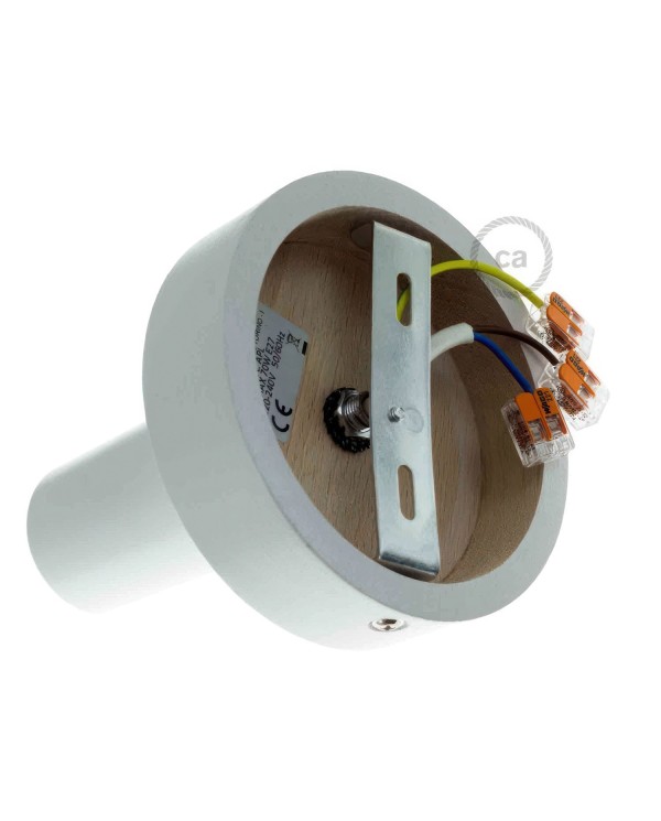 Fermaluce Wood M, houten wand- of plafondlamp