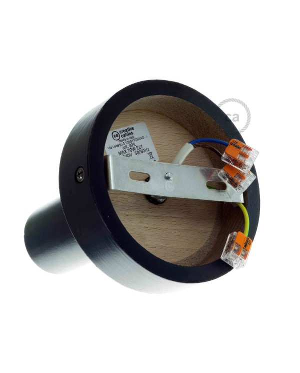 Fermaluce Wood M, houten wand- of plafondlamp