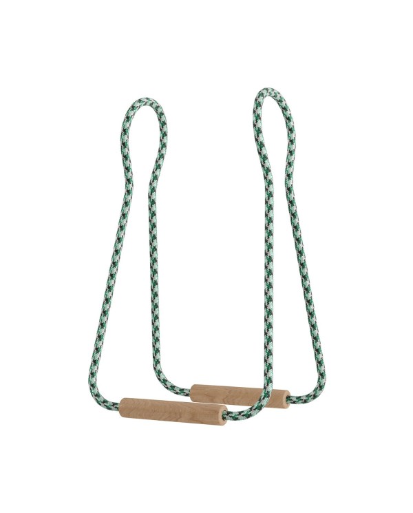 Taché Metal, lampe de table avec câble textile, interrupteur et fiche bipolaire