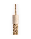 Houten aansluiting voor touw 2XL