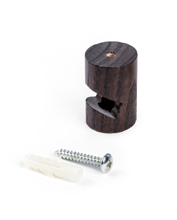 Kit de décentralisation, crochet en bois en “V” au mur ou au plafond pour câble électrique textile