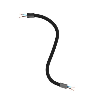 Kit Creative Flex tube flexible recouvert de tissu RM04 Noir - Noir