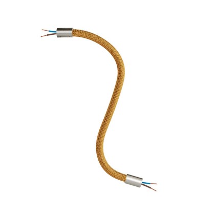 Kit Creative Flex tube flexible recouvert de tissu RM73 Bronze - Titane satiné