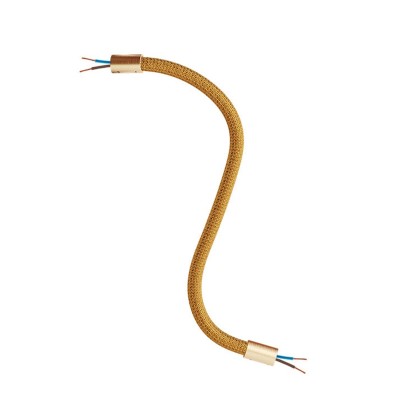 Kit Creative Flex tube flexible recouvert de tissu RM73 Bronze - Bronze satiné