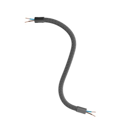 Kit Creative Flex tube flexible recouvert de tissu RZ30 Noir Fer - Noir