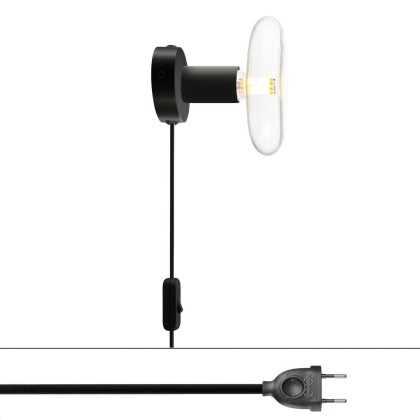 Spostaluce metalen lamp - zwart