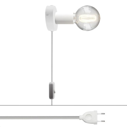 Spostaluce metalen lamp - wit
