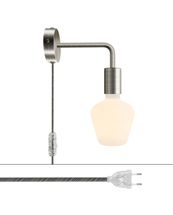 Spostaluce metalen lamp met gebogen arm