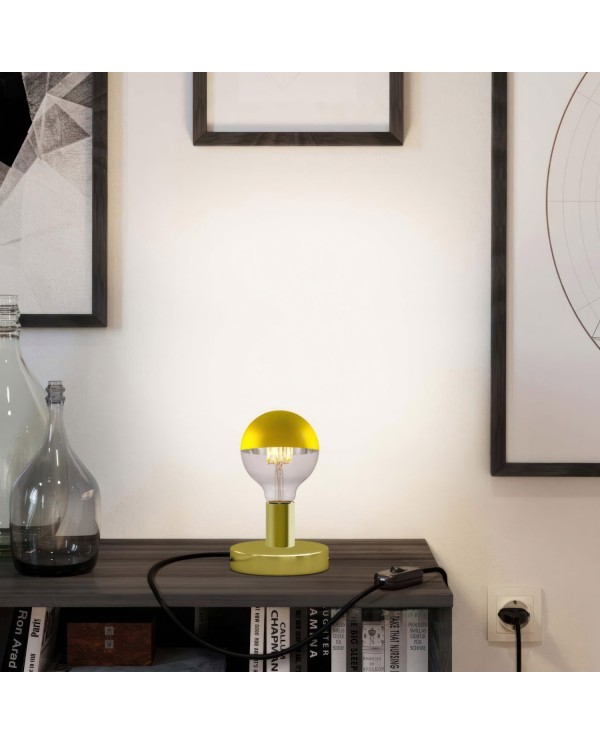 Lampe de table Posaluce Half Cup en métal