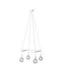 Lustre Cage avec 4 bras Globo