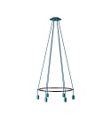 6 Pendels Cage Edison ST64 Lamp