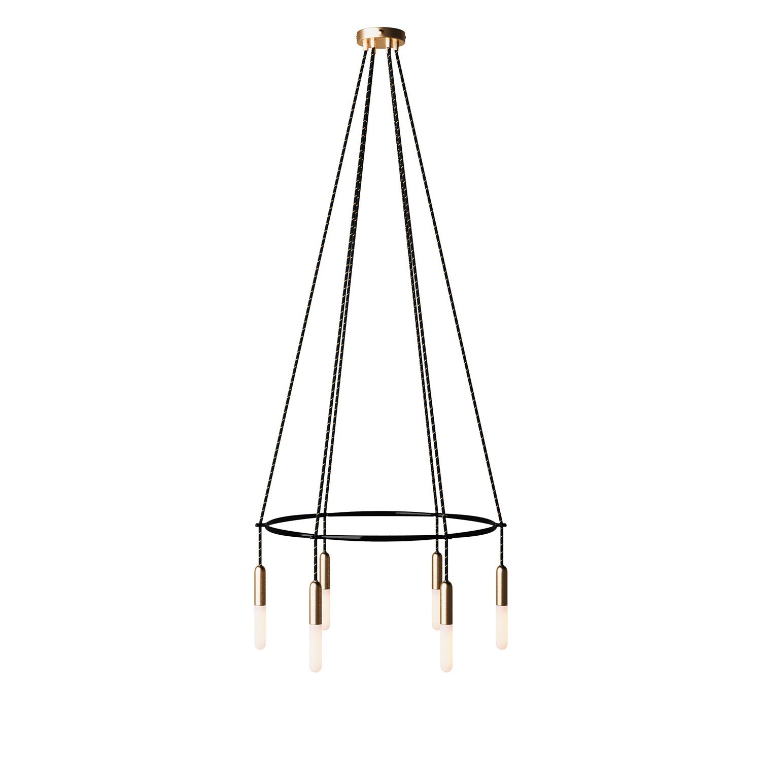 Lustre Cage avec 6 bras P-Light