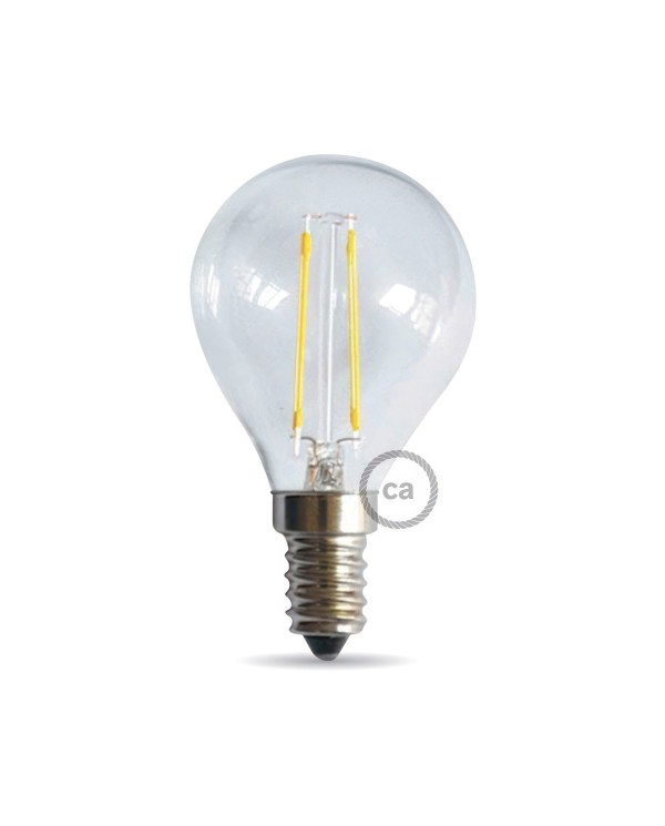 Ampoule Filament LED Globe 4,5W 440Lm E14 Claire