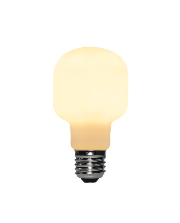 LED porseleinen lichtbron Milo 6W E27 dimbaar 2700K