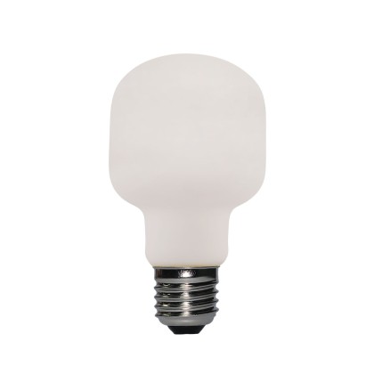 LED porseleinen lichtbron Milo 6W E27 dimbaar 2700K