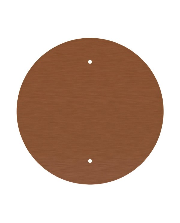 Rosace XXL Rose-One rond de 400 mm de diamètre avec 2 trous et 4 trous latéraux
