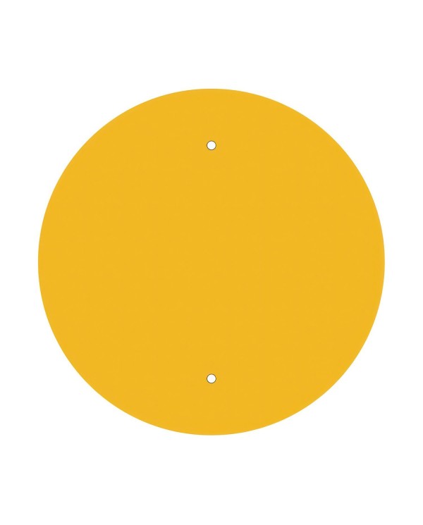 Rosace XXL Rose-One rond de 400 mm de diamètre avec 2 trous et 4 trous latéraux
