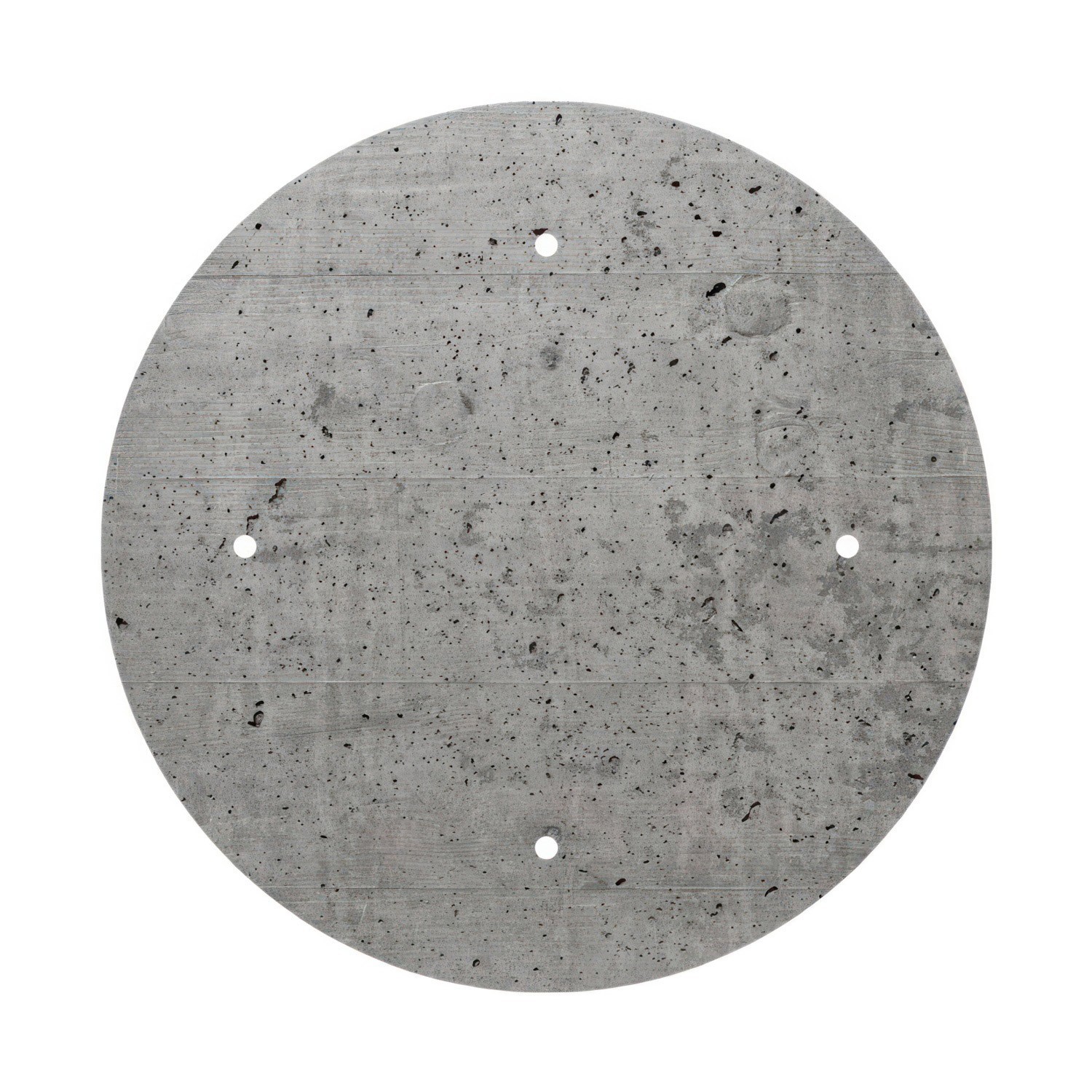 Rosace XXL Rose-One rond de 400 mm de diamètre avec 4 trous et 4 trous latéraux
